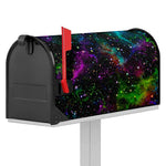 Abstract Dark Galaxy Space Print Mailbox Cover