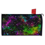 Abstract Dark Galaxy Space Print Mailbox Cover