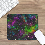 Abstract Dark Galaxy Space Print Mouse Pad