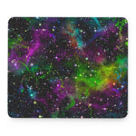 Abstract Dark Galaxy Space Print Mouse Pad