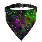 Abstract Dark Galaxy Space Print Over The Collar Dog Bandana