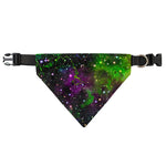 Abstract Dark Galaxy Space Print Over The Collar Dog Bandana