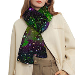 Abstract Dark Galaxy Space Print Scarf
