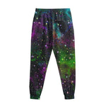 Abstract Dark Galaxy Space Print Sweatpants