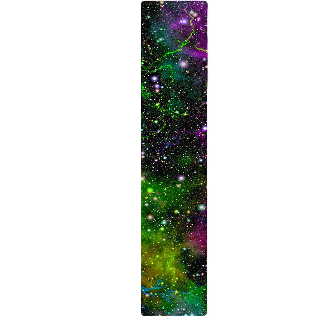 Abstract Dark Galaxy Space Print Table Runner