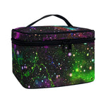 Abstract Dark Galaxy Space Print Travel Makeup Bag