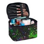 Abstract Dark Galaxy Space Print Travel Makeup Bag
