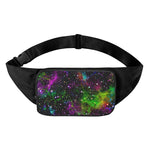 Abstract Dark Galaxy Space Print Waist Bag