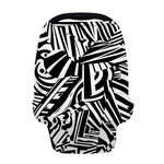 Abstract Dazzle Pattern Print Baby Seat Cover