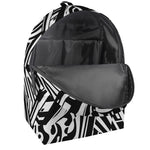 Abstract Dazzle Pattern Print Backpack