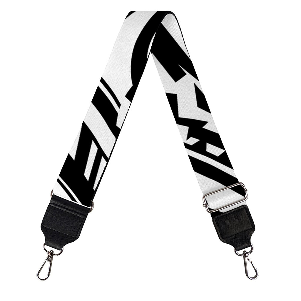 Abstract Dazzle Pattern Print Bag Strap