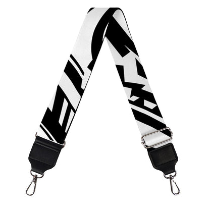 Abstract Dazzle Pattern Print Bag Strap