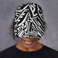 Abstract Dazzle Pattern Print Baseball Cap