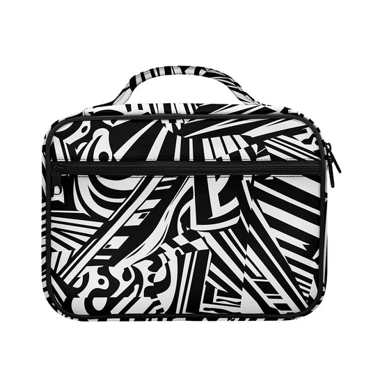 Abstract Dazzle Pattern Print Briefcase Bible Bag
