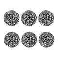 Abstract Dazzle Pattern Print Coaster Set
