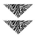 Abstract Dazzle Pattern Print Dog Bandana
