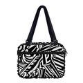 Abstract Dazzle Pattern Print Double Strap Bible Bag
