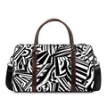Abstract Dazzle Pattern Print Duffel Bag