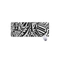 Abstract Dazzle Pattern Print Extended Mouse Pad
