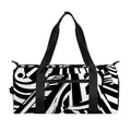 Abstract Dazzle Pattern Print Gym Bag