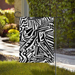 Abstract Dazzle Pattern Print House Flag
