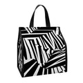 Abstract Dazzle Pattern Print Insulated Lunch Tote