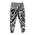 Abstract Dazzle Pattern Print Jogger Pants