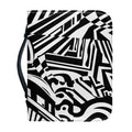 Abstract Dazzle Pattern Print Leather Bible Cover