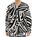 Abstract Dazzle Pattern Print Long Sleeve Baseball Jersey