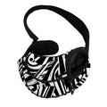 Abstract Dazzle Pattern Print Pet Sling Carrier