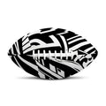 Abstract Dazzle Pattern Print Rugby Ball