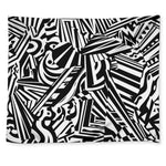 Abstract Dazzle Pattern Print Tapestry