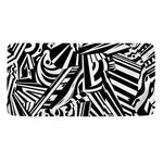 Abstract Dazzle Pattern Print Towel