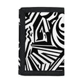 Abstract Dazzle Pattern Print Trifold Wallet
