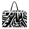 Abstract Dazzle Pattern Print Utility Tote Bag