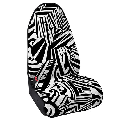 Abstract Dazzle Pattern Print Waterproof Car Seat Cover