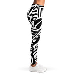 Abstract Dazzle Pattern Print Women's Leggings