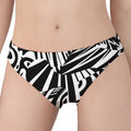 Abstract Dazzle Pattern Print Women's Panties