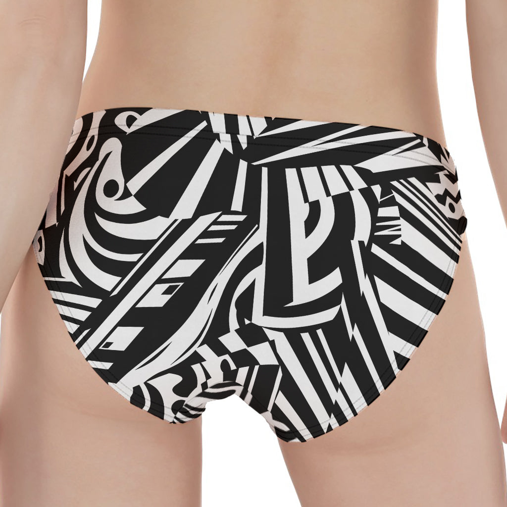 Abstract Dazzle Pattern Print Women's Panties
