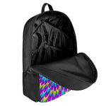 Abstract Dizzy Moving Optical Illusion 17 Inch Backpack