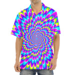 Abstract Dizzy Moving Optical Illusion Aloha Shirt