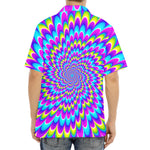 Abstract Dizzy Moving Optical Illusion Aloha Shirt