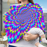 Abstract Dizzy Moving Optical Illusion Baby Seat Cover