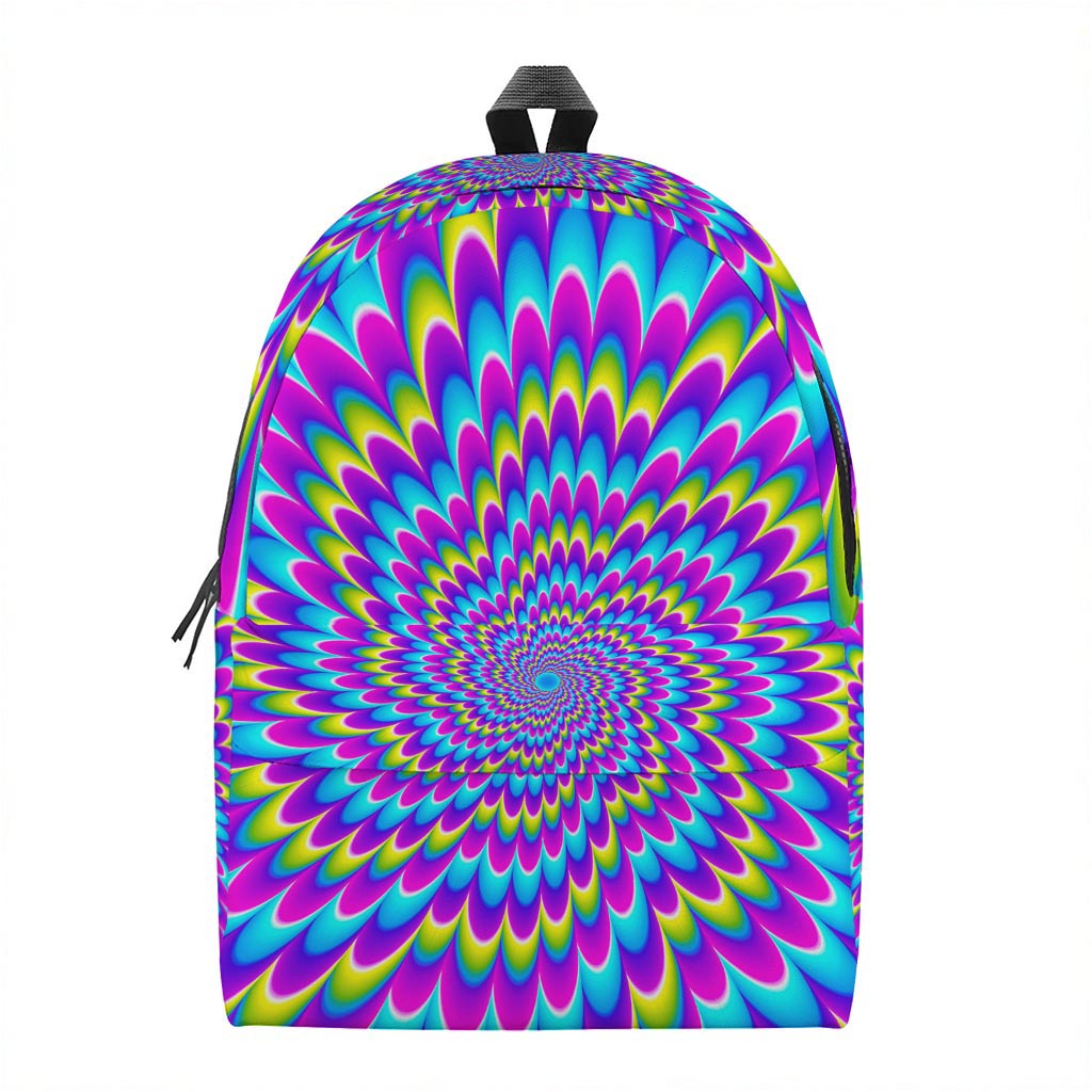 Abstract Dizzy Moving Optical Illusion Backpack