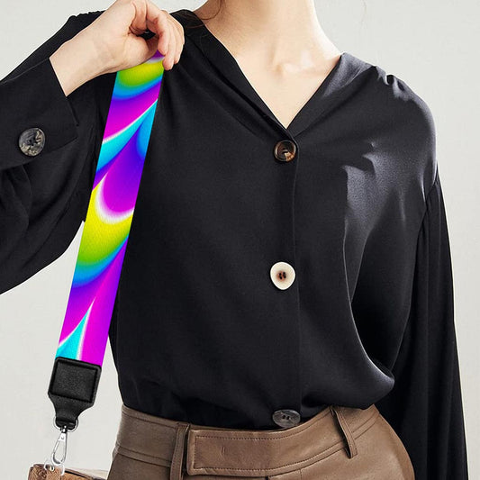 Abstract Dizzy Moving Optical Illusion Bag Strap
