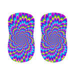 Abstract Dizzy Moving Optical Illusion Bar Stool Covers