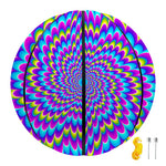 Abstract Dizzy Moving Optical Illusion Basketball