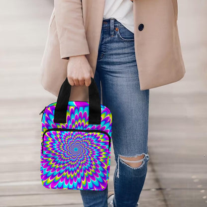 Abstract Dizzy Moving Optical Illusion Bible Tote Bag