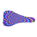 Abstract Dizzy Moving Optical Illusion Bicycle Seat Cover
