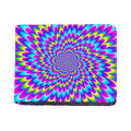 Abstract Dizzy Moving Optical Illusion Bifold Wallet